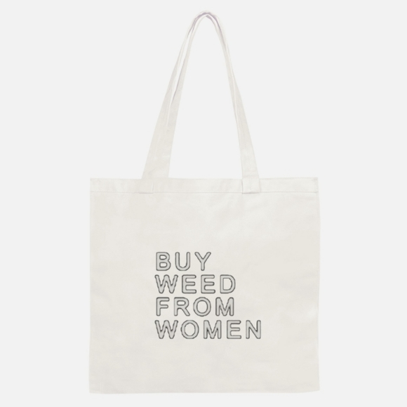 $ Sale (Buy Weed from Woman) Reusable Tote - Picture 2 of 11